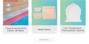 Feuille de plastique thermoplastique multifonctionnelle déformable à basse température pour attelle orthopédique pour pied - Product Image 3