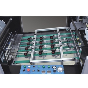 Machine de pelliculage à haute vitesse A3 A4 A5 avec section de polymérisation UV à rouleaux chauffants - Product Image 3