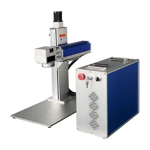 Macchina per incisione Laser in fibra di metallo 20w 30w 50w 100W Raycus Max IPG Mopa Laser Logo macchina per marcatura