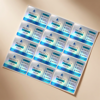 Maßgefertigte Medizin-Peptid-Etiketten 3ml/10ml Flaschen Tablettenverpackung Aufkleber Vinyl-Material Stark Hitzebeständig Barcode