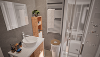 Maison préfabriquée UVO, maison modulaire, toit en pignon, structure en acier, maison miniature de luxe personnalisable pour Airbnb, usage en station balnéaire ou dans un jardin