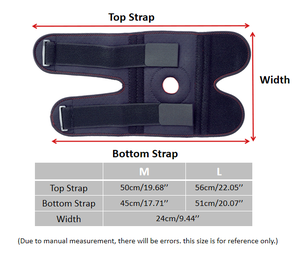 Supporto <span class=keywords><strong>per</strong></span> <span class=keywords><strong>Ginocchio</strong></span> in Neoprene con Rotula Aperta, Fascia Compressiva Regolabile con Stabilizzatori Laterali a Molla - Product Image 5