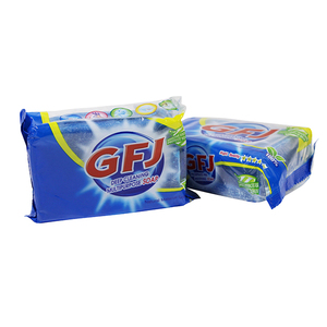 Chine Barre de savon bon marché commercial de haute qualité personnalisée 0wn marque fort nettoyage quotidien utilisé savon à <span class=keywords><strong>lessive</strong></span> bleu - Product Image 1