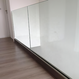 <span class=keywords><strong>Porte</strong></span>-clip en verre Clôture de protection Mer Anti-corrosion Profilé en aluminium U Canal Sans cadre Ultra Garde-corps en verre Balustre carré - Product Image 5