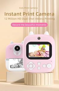 Nouvel appareil photo instantané pour enfants avec vidéo photo 1080P HD double objectif, jeux de <span class=keywords><strong>puzzle</strong></span> et musique, jouet éducatif amusant pour enfants - Product Image 3