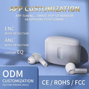 Cuffie Wireless Wedtserha 2024 ANC, Nuovo Arrivo, Auricolari TWS con Suono Stereo, Indicatore LED della Batteria, Cancellazione del Rumore <span class=keywords><strong>J9</strong></span> YYK-<span class=keywords><strong>J9</strong></span> - Product Image 3