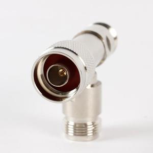 N nam để 2 N Nữ kết nối Loại cắm 2 đôi Jack Ba t <span class=keywords><strong>RF</strong></span> adapter 3 cách - Product Image 1