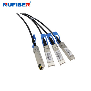 Cable de Fibra Óptica DAC para Centros de Datos, Uso en IP, 10G 25G 40G 100G 200G 400G, Cobre CU, Conexión Directa Pasiva - Product Image 1