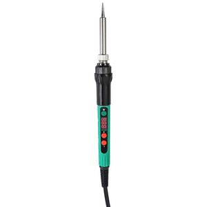 Soldador de temperatura constante Si-186G de 60W con pantalla digital ajustable para reparaciones domésticas y uso industrial - Product Image 1