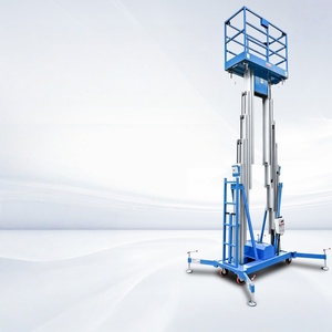 Échafaudage élévateur électrique échelle solaire élévateur de panneau outils de construction levage de fret léger <span class=keywords><strong>besm</strong></span> portable levage manuel - Product Image 1