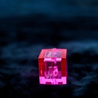 Mini boîte à blush en plastique vide contenant de poudre de fard à paupières carré étui à baume à lèvres transparent avec grossiste