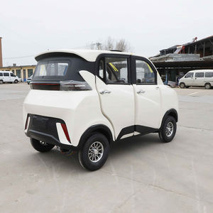 New Energy Vehicle Mehrzweck Kleine Günstige Elektroautos Leichte Limousine Leder 4 Rad Elektroauto Mini Auto Mit 4 Sitzen Weiß - Product Image 4