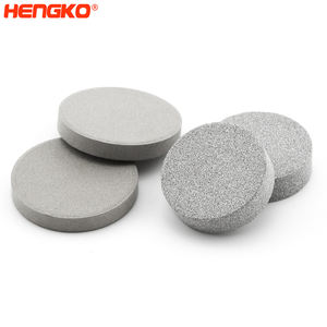 HENGKOフィルターディスク カスタムサイズ 均一なガス・液体・固体ろ過 多孔質 ステンレス鋼 焼結粉末ディスクフィルター - Product Image 6