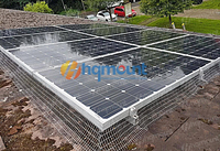Kit de protection contre les oiseaux pour panneaux solaires, grille en aluminium, barrière anti-oiseaux