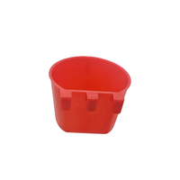 KD654 Mangeoires et abreuvoirs suspendus en plastique pour cages à oiseaux, pour perroquets et cailles