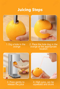 Machine à jus de grenade automatique à l'orange fraîche 220V 110V, presse-agrumes électrique, petite machine de transformation de jus de pastèque - Product Image 5