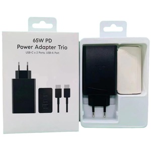 Vente chaude Cargador tipo C prise de téléphone T6530 Type C chargeur Super rapide <span class=keywords><strong>Trio</strong></span> <span class=keywords><strong>65W</strong></span> PD adaptateur secteur pour <span class=keywords><strong>Samsung</strong></span> S24 S23U S22 S21 - Product Image 4