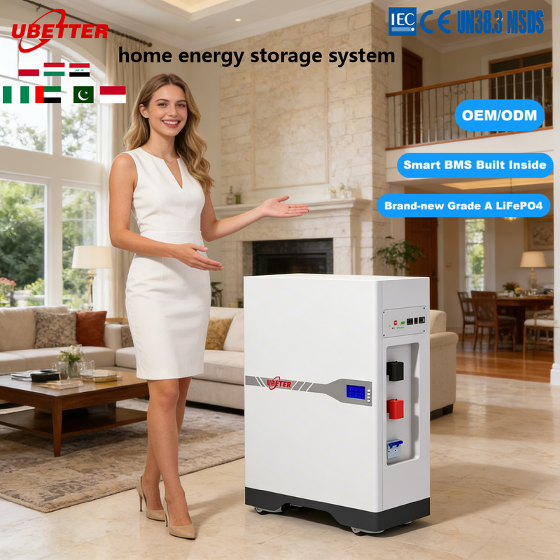 ODM OEM 48V 51 2V LiFePO4