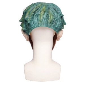 Masque de zombie effrayant en latex pour Halloween, idéal pour les fêtes, les farces et les accessoires de maison hantée - Product Image 2