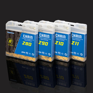 Chaînes de vélo de route et de <span class=keywords><strong>VTT</strong></span> à <span class=keywords><strong>vitesses</strong></span> variables, fabrication directe d'usine, 6-7-8s / 9s/ 10s/ 11s, plaqué complet, antirouille, chaîne de vélo de montagne - Product Image 3