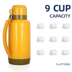 <span class=keywords><strong>Thermos</strong></span> Isolato con Interno in Vetro per Ricarica Acqua Calda Niceone - Product Image 6
