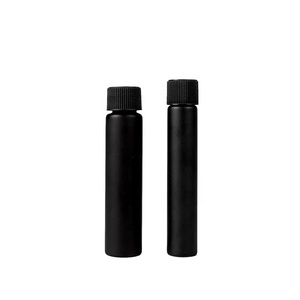 Glass Tube Screw Cap Plastic Lid Glass Tube Vial Pre-roll Glass Tube