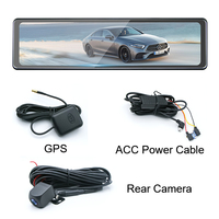 Pabrik OEM 11.26 Inci Android Kaca Spion Kamera Tersembunyi Di Dalam Mobil Cermin 4G Dash Cam Kamera Mobil Adas