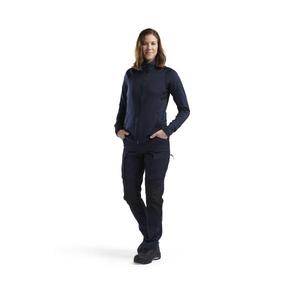 BLAKLADER - 474525398600XXL <b>Women</b>’s <b>fleece</b> jacket Dark <b>navy</b> blue - EAN 7330509889503 WORK JACKETS - Product Image 3