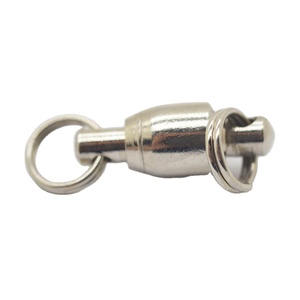 Accessoires de pêche en acier inoxydable de vente chaude, Émerillons à roulement à billes - Product Image 1