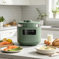 Cuisinière à pression électrique intelligente de 4 litres, panneau tactile, minuterie 24h, taille compacte pour 2 à 4 personnes, vente en gros