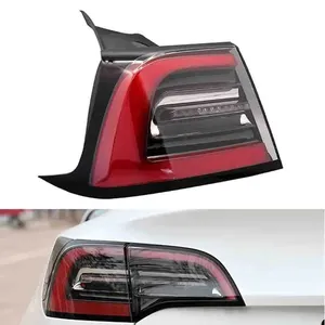 สำหรับเทสล่า รุ่น 3/Y ปี 2021-2023 รุ่น EU ไฟท้ายด้านนอก ไฟเบรก ไฟตัดหมอก ไฟวิ่งกลางวัน อุปกรณ์ตกแต่งรถยนต์ 150208600D - Product Image 5