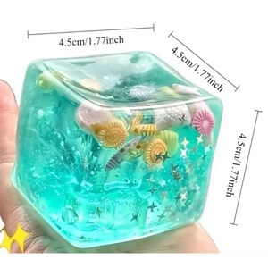 Juguetes Sensoriales Antiestrés para Adultos, Bloques Oceánicos Blandos, Juguetes para el Autismo, Alivio de la Ansiedad, Juguetes Blandos Antiestrés, Bola de Agua de Maltosa - Product Image 2