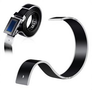 Exhibidor y Soporte de Cinturones de Acrílico Transparente de Alta Calidad, Moderno y Personalizable para Uso en Tiendas - Product Image 1