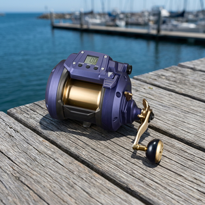 Moulinet électrique Seapower 1200 de haute qualité, léger, pour la pêche en haute mer, en eau salée, pour gros gibier, origine américaine, garantie de 3 ans - Product Image 3