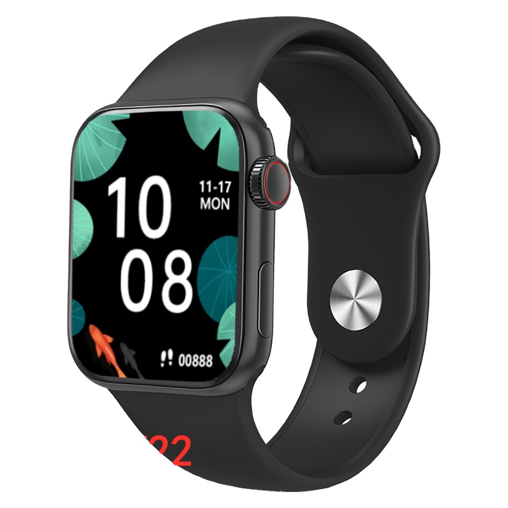 2021 Full Touch Screen Smart Watch 1.75 Inch Fitness Watch Waterproof Smart Bracelet HW22 Smartwatch