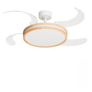 Ventilateur de plafond LED 42 pouces, grand ventilateur de plafond industriel invisible rétractable avec lumière et télécommande - Product Image 1