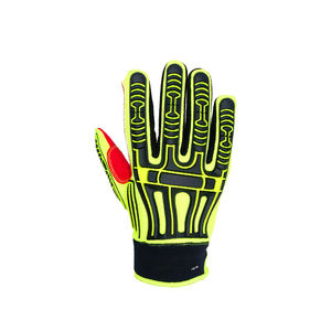 Gants de mécanicien pour champs pétrolifères et gaz résistant aux coupures Gants de sécurité au travail TPR Résistance aux chocs Travail industriel intensif - Product Image 1