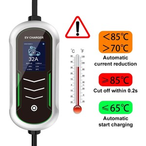3.5kW/7kW/11kW/22kW Portable Type 2 Smart <strong>EV</strong> <strong>Charger</strong> with WIFI APP IP66 Rating 5m <strong>Cable</strong> 200-220V - Product Image 3