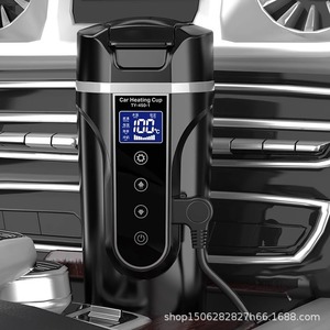 Gobelet chauffant pour voiture Chetaitai 12V 24V avec affichage numérique de la température, thermos intelligent universel pour voitures et camions - Product Image 3