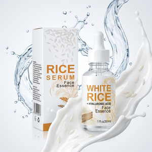 Sérum Visage à la Pulpe de Riz Blanc 30ml, Acide Hyaluronique, Éclaircissant, Unifie le Teint, Anti-Rides, <span class=keywords><strong>Essence</strong></span> pour la Peau - Product Image 1