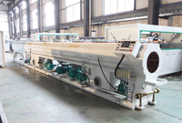 Máquina de Extrusión de Tubería Corrugada de Doble Pared de 110-250 mm, Equipo de Producción de HDPE/PP PE, Caja de Cambios PLC, Alta Productividad