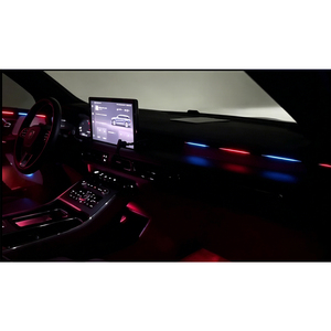 Kit d'éclairage ambiant pour voiture Starlight à 22 couleurs pour Lincoln Aviator 2020-2023, décoration LED pour le <span class=keywords><strong>toit</strong></span> intérieur - Product Image 1