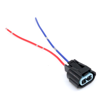 Jepart DJ7023C-2.8-21 Faisceau de câblage automobile étanche pré-câblé, coque en nylon, contact en cuivre, connecteur de fil LED pour voiture, pièces en ABS et PC
