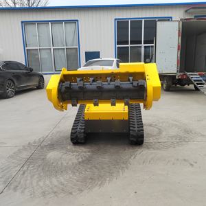 Cortacésped de orugas con Control remoto de gasolina para presa de Río y pendiente de bosque, limpieza de arbustos de malezas, máquina Industrial DIY - Product Image 6