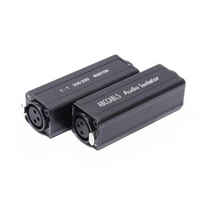 Thiết bị cách ly đơn âm thanh abccabls XLR giúp loại bỏ tiếng ồn hiện tại làm giảm Bộ lọc tiếng ồn thiết bị âm thanh mặt đất phổ biến - Product Image 2