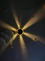 6LED énergie solaire enterré lampadaire applique murale extérieure jardin décoration jardin cour étanche pelouse lampe
