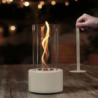 Meilleure Vente : Kit de Fabrication de S'mores pour Jardinage, Cheminée de Table à Éthanol en Acier Inoxydable, Idéal pour le Camping et les Fêtes