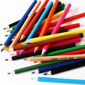 China manufacture support OEM 36 coloring pencil set custom wooden colour pencil set for kids lapiz de colores