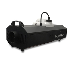 High Output Heavy-duty Fog Generator Black Aluminum Alloy Shell <b>Remote</b> <b>Control</b> Twelve DMX Channels Wide Voltage European <b>Plug</b> - Product Image 1
