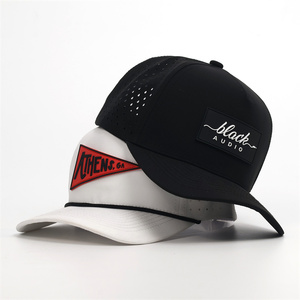 Gorra de 5 Paneles con Parche de Goma y Cuerda, <span class=keywords><strong>Precio</strong></span> al por Mayor - Product Image 1